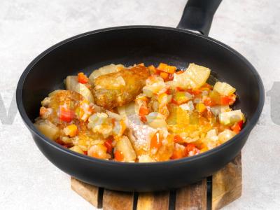 Saldžiarūgštė kiauliena kinų stiliumi Žingsnis 5