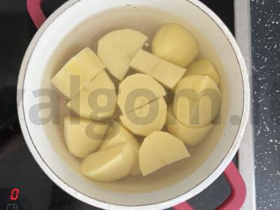 Pyragai su grybais ir bulvėmis Žingsnis 1