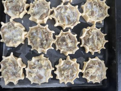 Pyragai su grybais ir bulvėmis Žingsnis 13