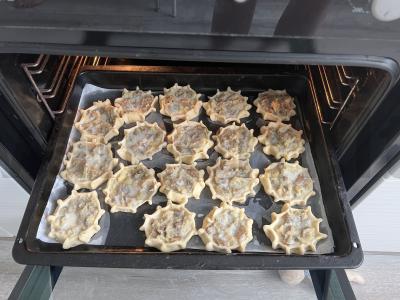 Pyragai su grybais ir bulvėmis Žingsnis 14