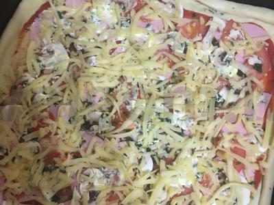 Pica su dešra ir grybais Žingsnis 3