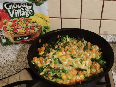 Vitamininė kiaušinienė Žingsnis 6