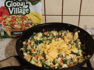 Vitamininė kiaušinienė Žingsnis 7