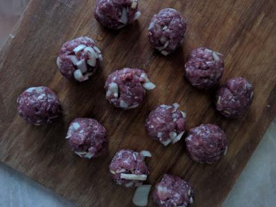 Nudų sriuba su mėsos kukuliais Žingsnis 4