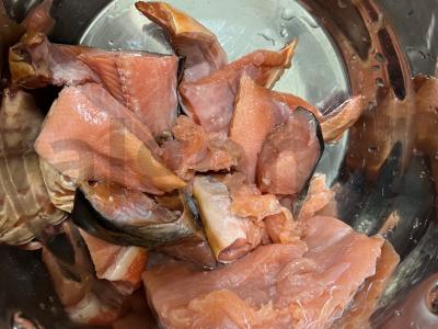 Grietinėlės žuvies sriuba Žingsnis 1