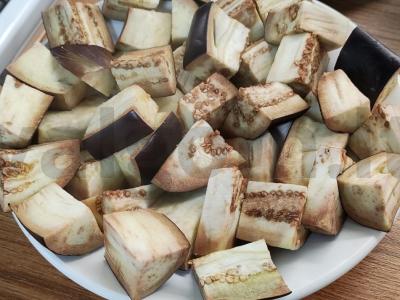 Marinuoti baklažanai su žolelėmis Žingsnis 3