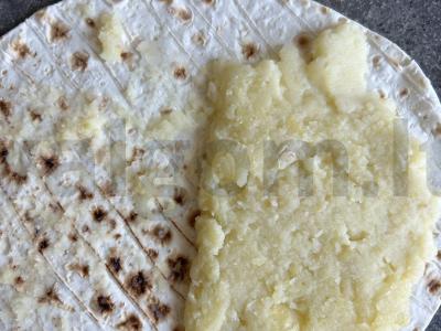 Kystybė iš lavašo Žingsnis 3