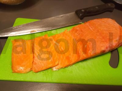 Sushi „Lašiša-sezamas“ Žingsnis 2