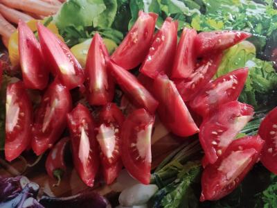 Marinuotų pomidorų užkandis Žingsnis 1