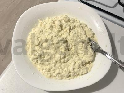 PP vafliai be glitimo ir cukraus Žingsnis 3