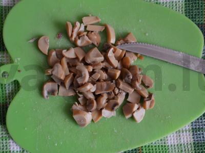 Salotas „Rūkyta“ su vištiena ir bulvėmis Žingsnis 4