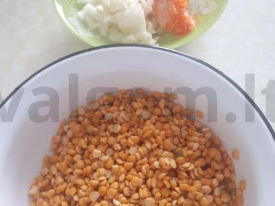 Žirnių sriuba su kalakutiena Žingsnis 2