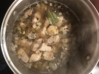 Troškinta bulvė su kiauliena ir pomidorų pasta Žingsnis 6