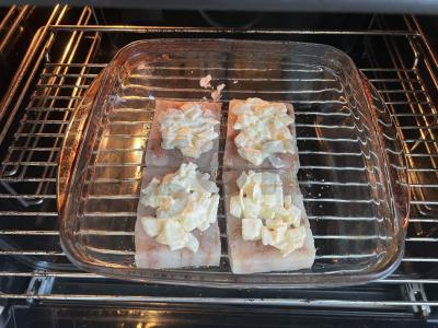 Skanus keptas menkė orkaitėje Žingsnis 5