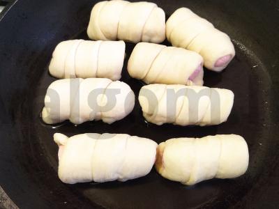 Dešrelės tešloje pagal mano močiutės receptą Žingsnis 4