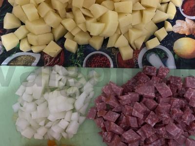 Žirnių sriuba su dešra Žingsnis 3