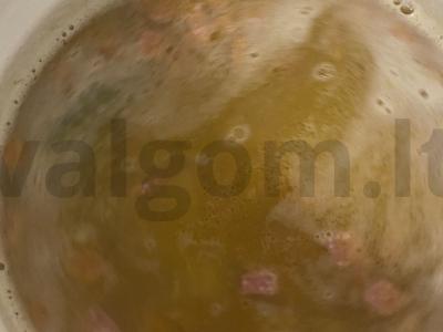 Žirnių sriuba su dešra Žingsnis 5