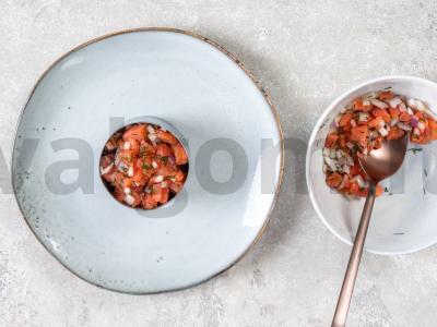 Lengvas lašišos tartaras su avokadu Žingsnis 2