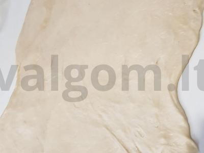 Hanumas ant keptuvės Žingsnis 1