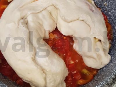 Hanumas ant keptuvės Žingsnis 4