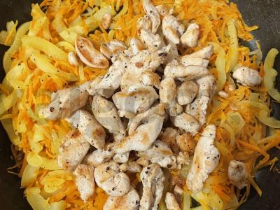 Aštri funčozė Žingsnis 6