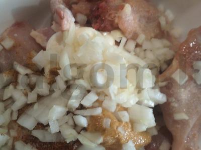 Skani vištiena ant grilio su garstyčių marinatų Žingsnis 3