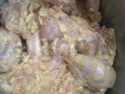 Skani vištiena ant grilio su garstyčių marinatų Žingsnis 4