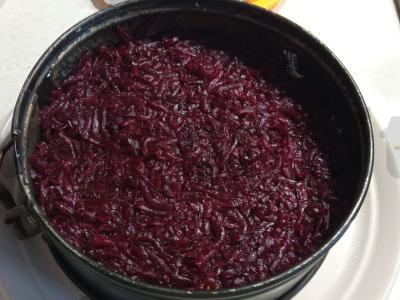 Vištiena po daržovių ir sūrio apsiaustu Žingsnis 5