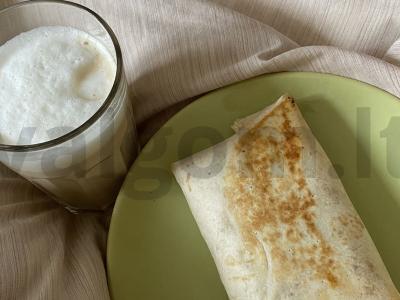 Tortilija su nuggetais pagrindine nuotrauka