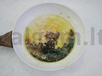 Salotos su avokadu, persimonu ir krevetėmis Žingsnis 3