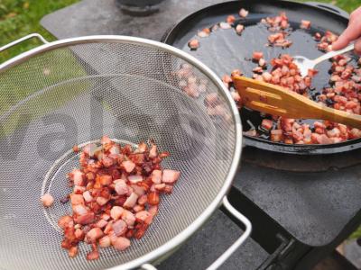 Bramborakai – čekų bulviniai blynai Žingsnis 5