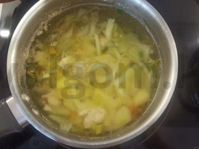 Sriuba „Kopūstinė“ Žingsnis 4