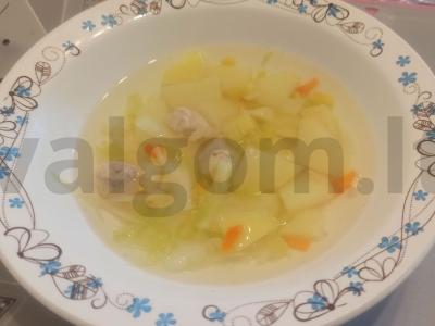 Sriuba „Kopūstinė“ pagrindine nuotrauka