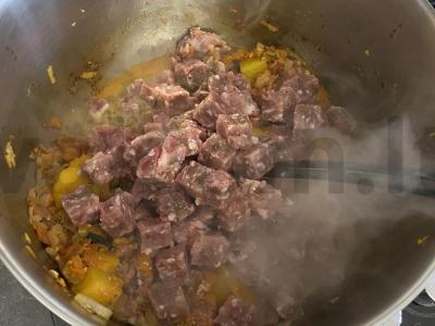 Troškinys su faršu ir moliūgu Žingsnis 8