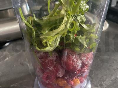 Namų uogų jogurtas Žingsnis 2