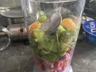 Namų uogų jogurtas Žingsnis 3