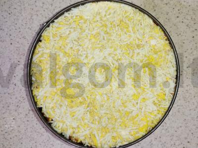 Sluoksniuotas salotas „Ločmanskij“ Žingsnis 6