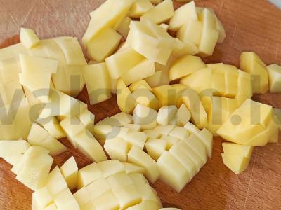 Lengvas daržovių sriuba su pomidorais ir ryžiais Žingsnis 2