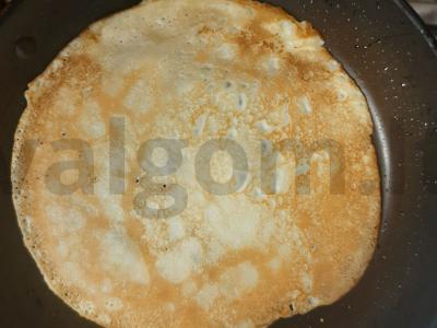 Blynai su virta saldžia grietinėle vandenyje Žingsnis 3