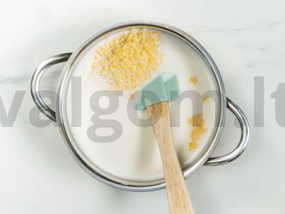 Pšeno su moliūgų tyre Žingsnis 5