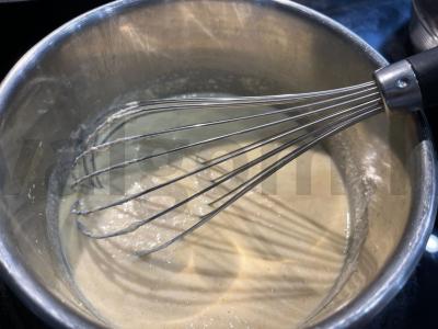 Grietinės ir grietinėlės sriuba su pupelėmis Žingsnis 4