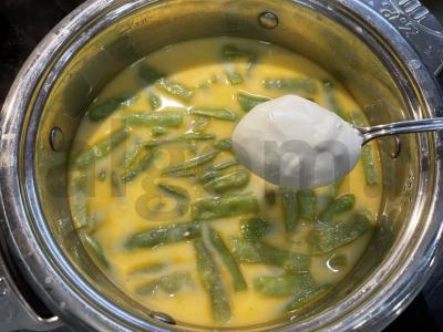 Grietinės ir grietinėlės sriuba su pupelėmis Žingsnis 5