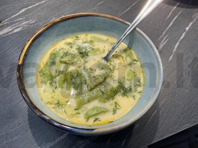 Grietinės ir grietinėlės sriuba su pupelėmis pagrindine nuotrauka