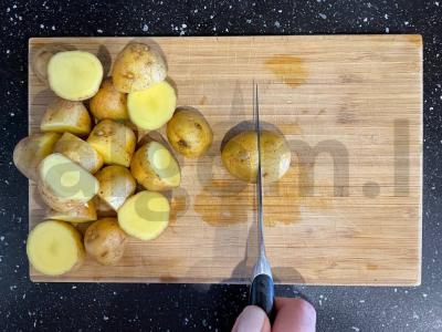 Lengvas sriuba su meatballs ir žiediniu kopūstu Žingsnis 4