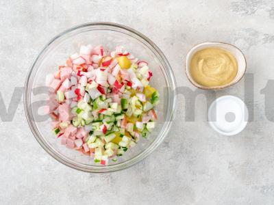 Okroška su alumi Žingsnis 1