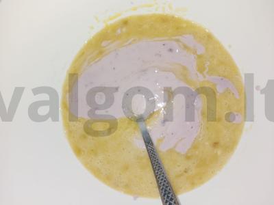 Minkšti vafliai su jogurtu Žingsnis 3