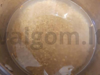 Kiaulienos kotletas su bulguru garnyrui Žingsnis 6