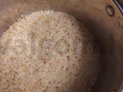 Kiaulienos kotletas su bulguru garnyrui Žingsnis 7