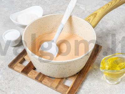 Cukinijų ikra su majonezu Žingsnis 2