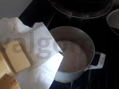 Avižinė košė su mangais ir papajomis Žingsnis 5